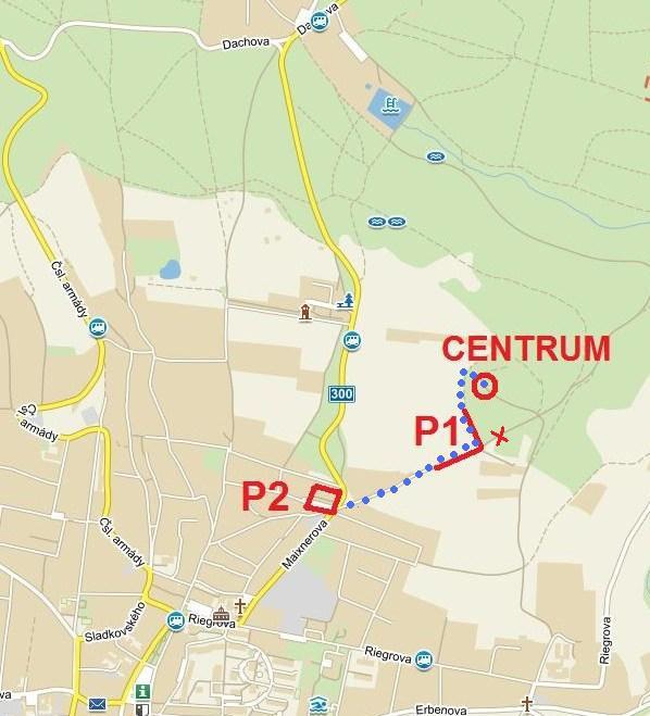 plánek shromaždiště PLŽ 2015